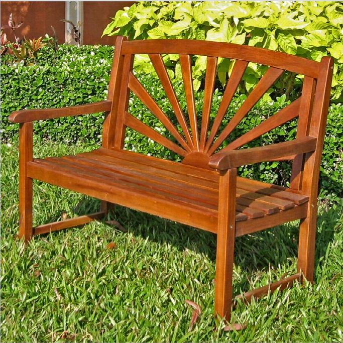 Int Ernatinoal Caravansapporo Outdoor 4' Patio Bench