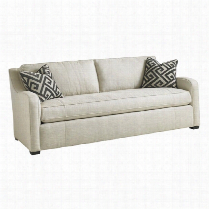 Lexington Carrera Fontana Manufactured Cloth Sofa  In White