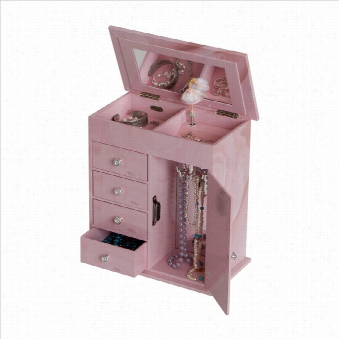 Mele And Co. Callie Girl's Musical Ballerinajewelry  Box