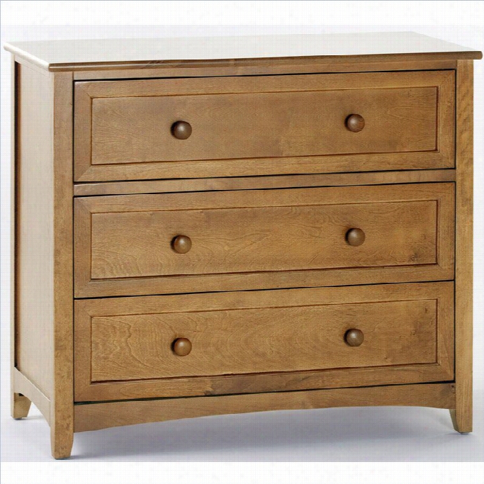 Ne Kids School Hou Se 3 Drawer Chest In Pecan