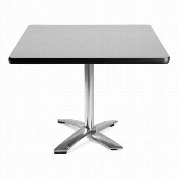 Ofm 42 Square Folding Stand  In Gray Nebula