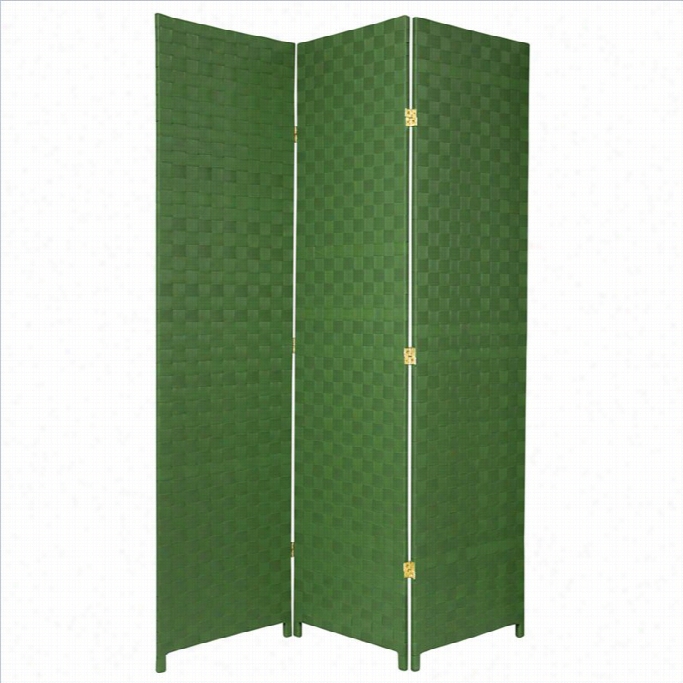 Eastern All Weather Outdoor 3 Panel Room Divider In Inexperienced