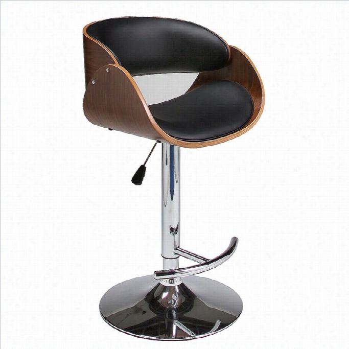 Paste Lfurniture Kaffina 33 Upholstered Bar St Ool In Black