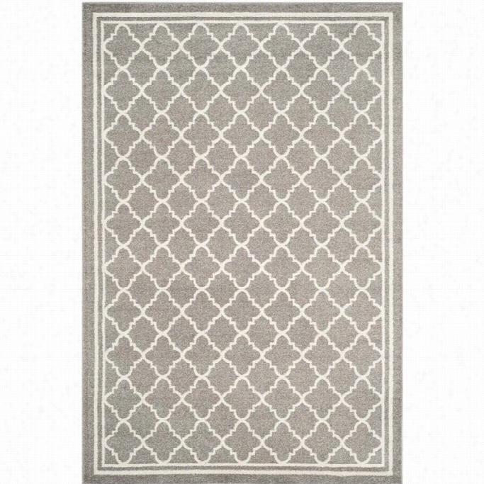 Safavieh Amherst Dark Grey Nidoor Outdoor Rug - ' X 12'