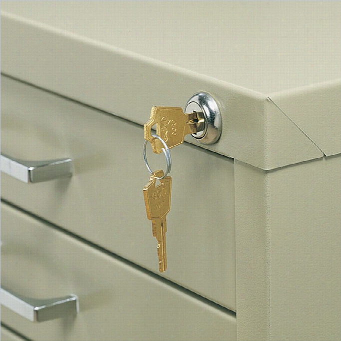 Saffco Lockk It During 5-drawer Steel Fllat File