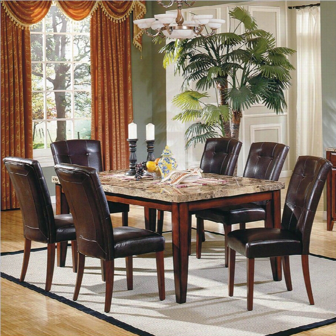 Steve Silver Comp Any Montibello 7 Piece 70 Dining Set