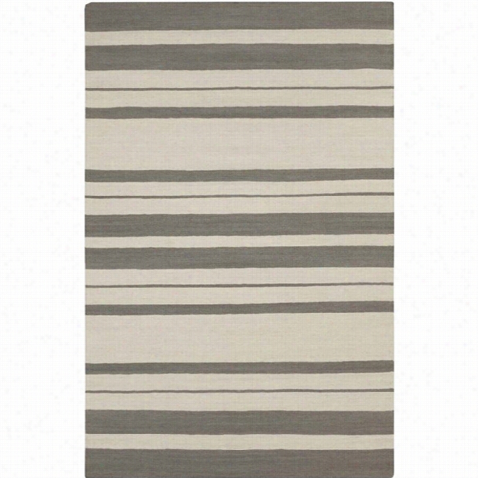 Surya Frontier 8' X 11' Hand Woven Wool Rug In Gray