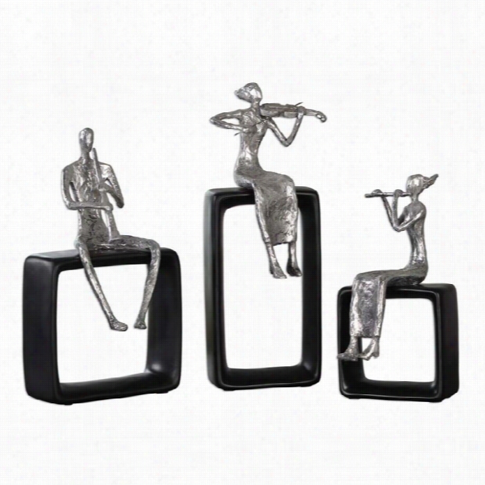 Uttermost Musical Ensemble Sttatues (set Of 3)