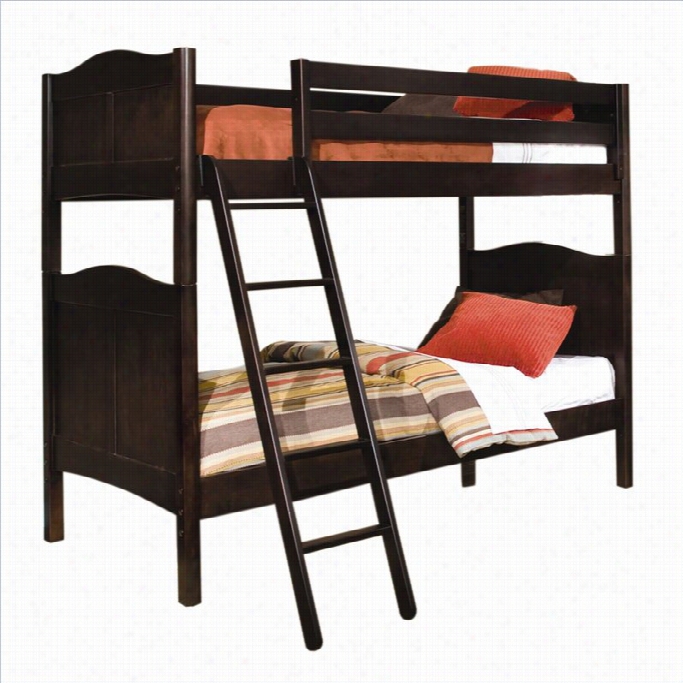 Bolton Furniture Wakefield Cottage Twin Bunk Bed In Espresso