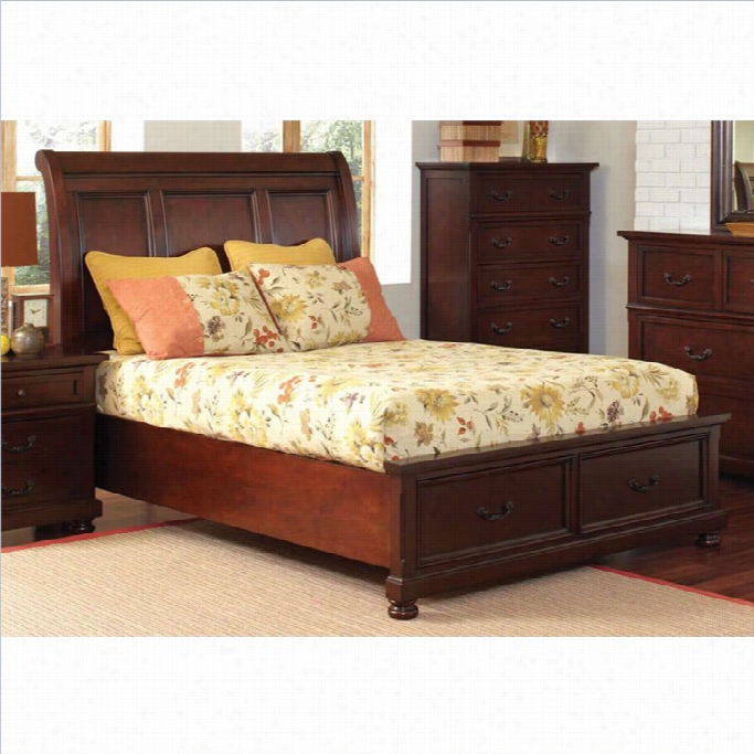 Coaster Hannah Storage Be In Warm Brownn Cherry-queen