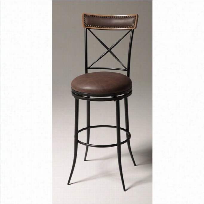 Fashion Bd Boise30 Bar Stool Inc Harcoal Finish