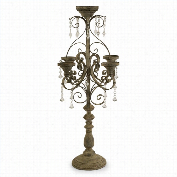Imax Corporation Tracy Candle Chandelier Tabletop Candelabra