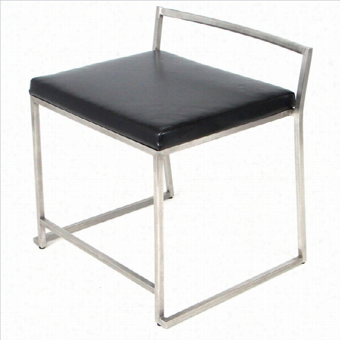 Lumisource 23 Fuji Super Single Stool In Black