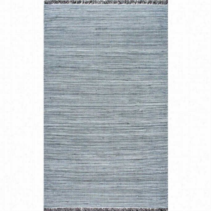 Nuloom 7' 6 X 9' 6 Flatweave Haggard Rug In Blue