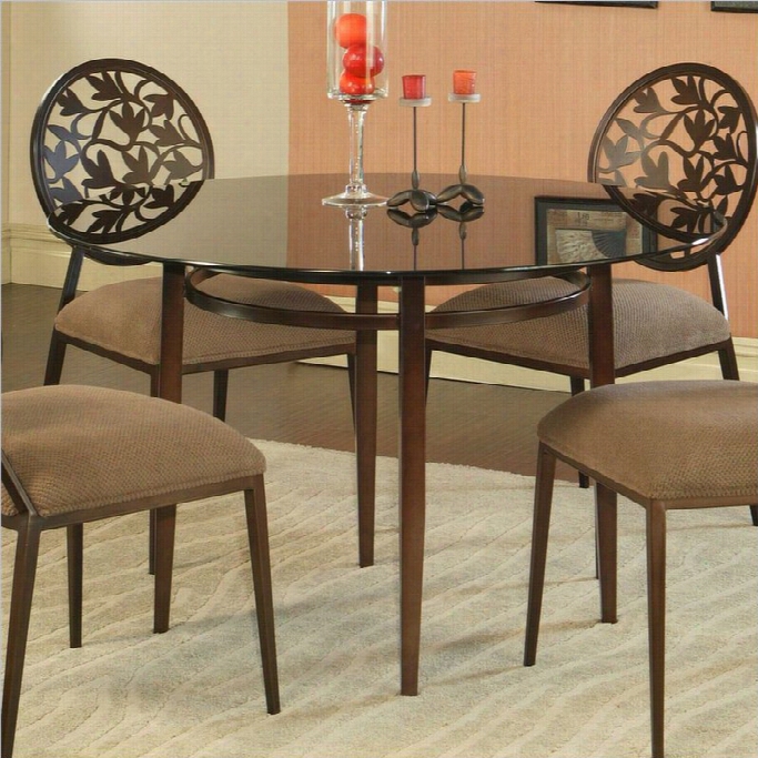 Pastel Furniture Rownsvlile Dining Table In Brown