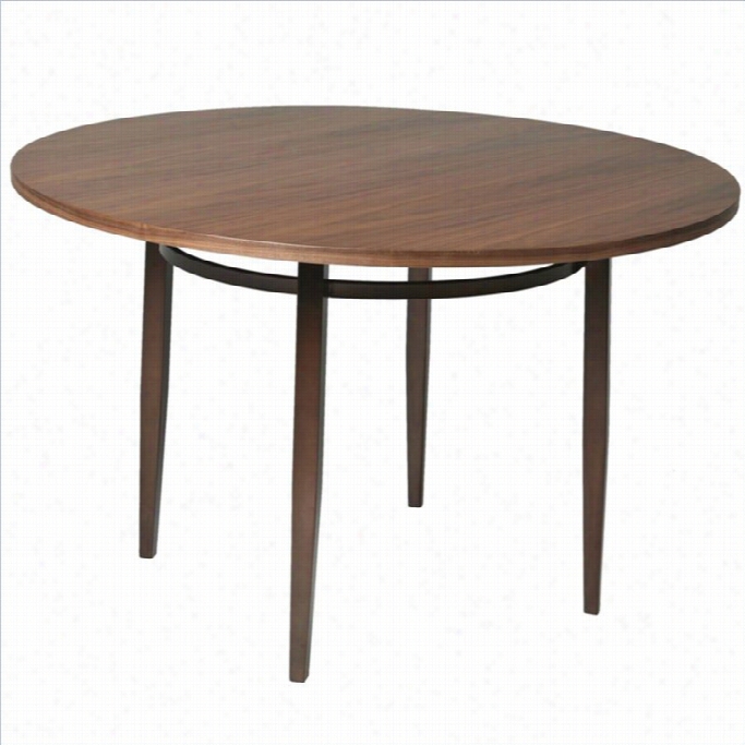 Pastel Furnirurebrownsville Dining Table Inn Coffee Brown And Walnut