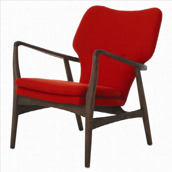 Pastel Furniture Elizabeth Club Chair In Red