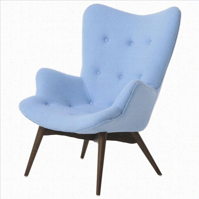 Pastel Ufrnitture Gelsenkirchen  Fabric Ar Chair In Blue
