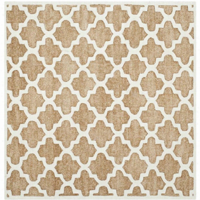 Safavieh Precious Square Rug In Camel