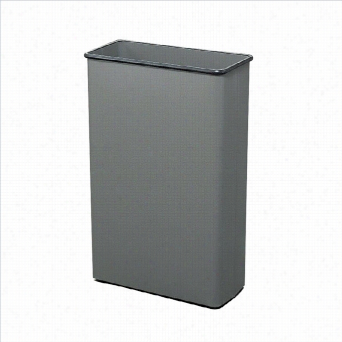 Safco Chaarcooal Rectangular Wastebasket - 88 Quart (set Of 3)