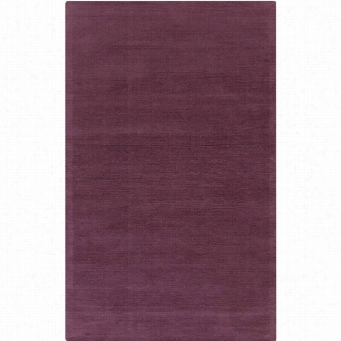 Surya Mysttique 8' X 11' Hand Loomed Woool Rug In Purpplee