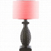 Surya Amani Resin Table Lamp in Red