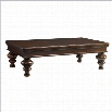 Tommy Bahama Home Kilimanjaro Kirkwood Rectangular Cocktail Table in Tangiers