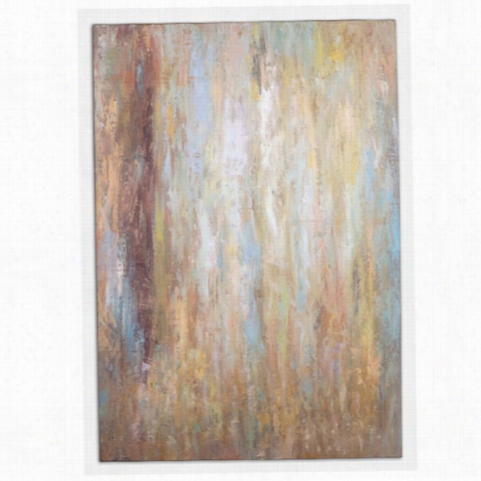 Uttermost Raindrops Frameless Canvas Hand Painted Oilwall Art