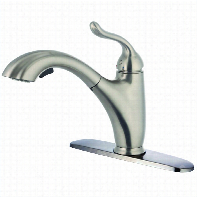 Yosemite Kitchen Faucet With Pull-out Sprayer In Brushed Nickel