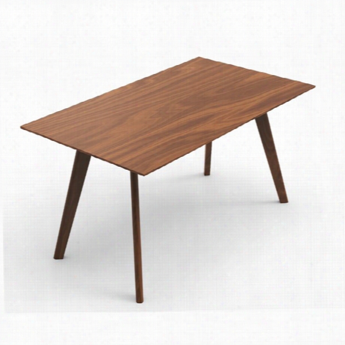 Abbyson Living Cleo Dining Table In Walnut