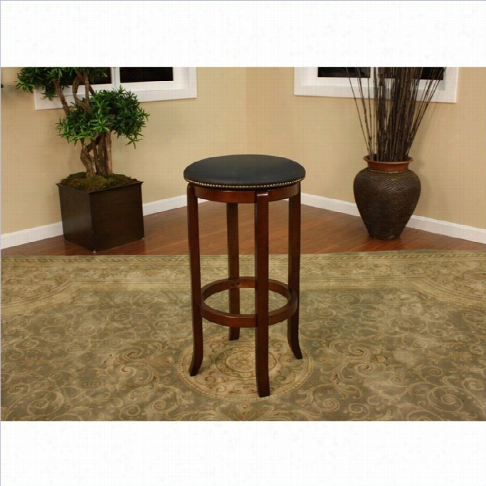 American Heritage Princess 24 Counter Stool I Nwalnut