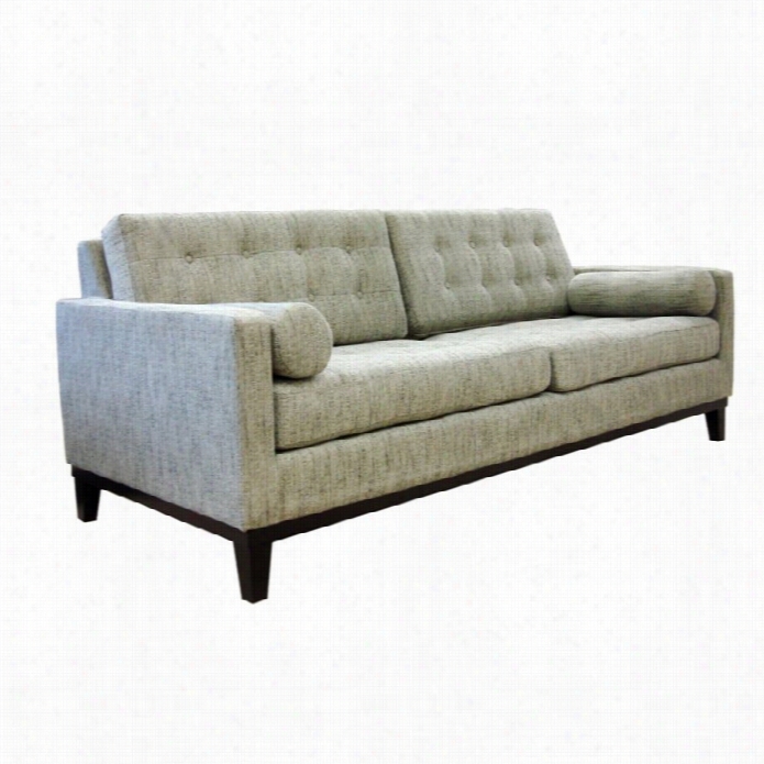 Armen Living Ecntenn Ial Sofa In Ash Fabric