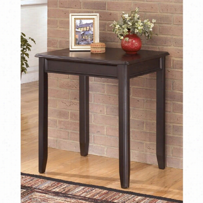 Ashley Carlyle Home O Ffice Corner Table In Almost Black