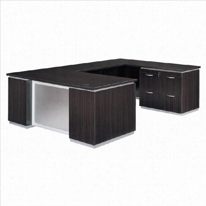 Dmi Pimlico U--shape Wood Desk (flat Pack)