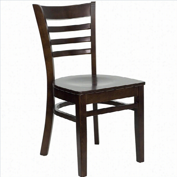 Flash Furniture Hercules Series Ladder Back Restaurant Dining Chair