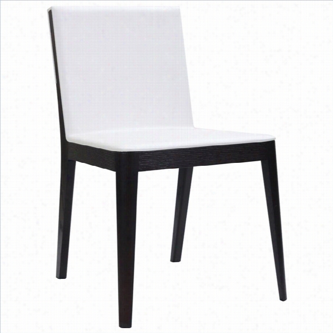 Moe's Rossini Dining Chair In White