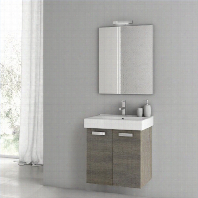 Nameek's Acf Cbical 22 Wall Mounted Bathroom Vanity Impart In Grey Oak Senlis