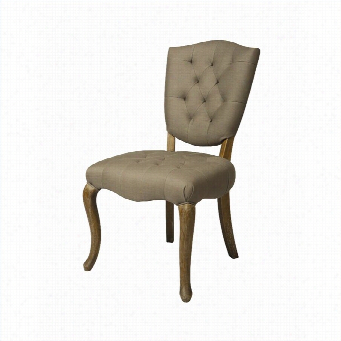 Pastel Furniture Philadelpiha Dining Chair In Gray-haired