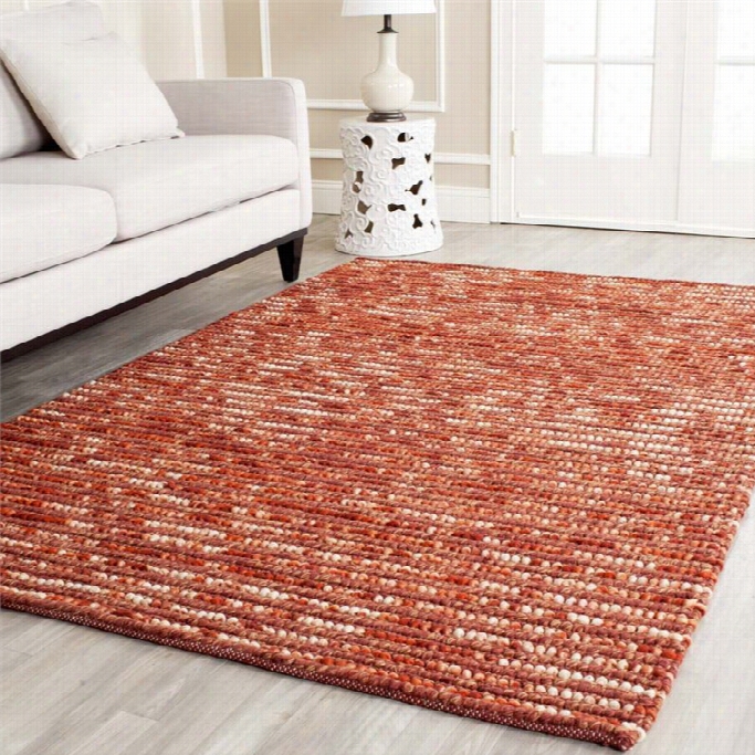 Safavie H Bohem Ian Rust Country Rug - 8' X 10'