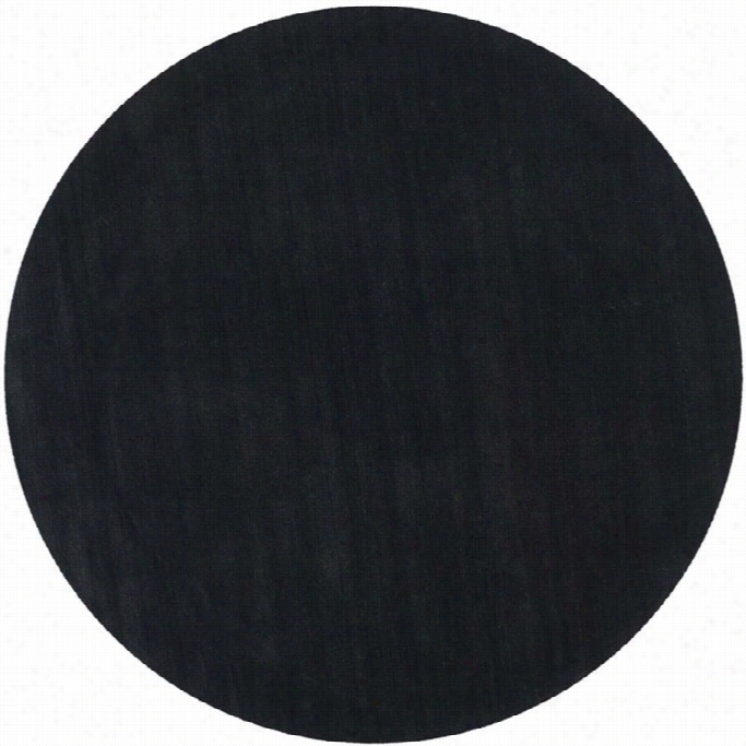 Safavieh Himalaya Black Shag Rug -r Ound 6'