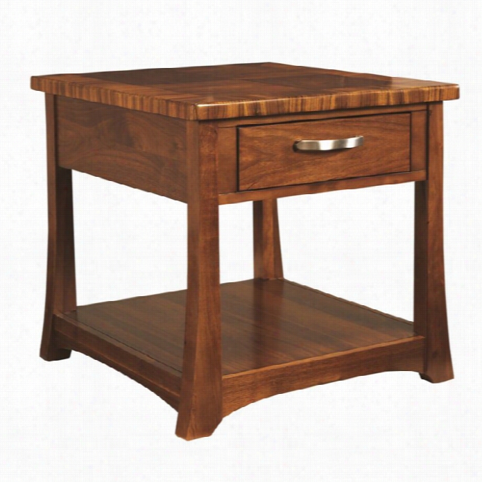 Somertonmi Lan Conclusion Table In Polished Brown