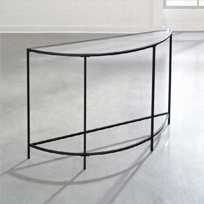 Studio Rta Soft Modern Sofa Table In Black