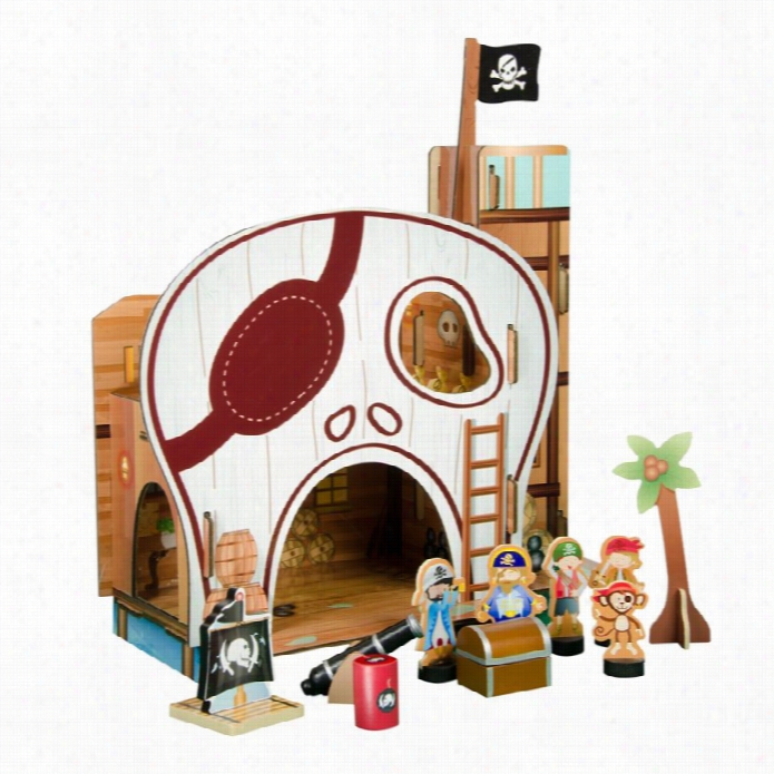 Teamson Kkids Pirate Table Top Play Set