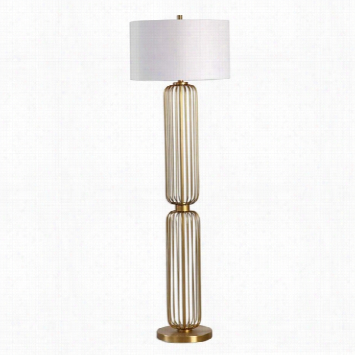 Uttermost Cesinali Gold Acge Floor Lamp