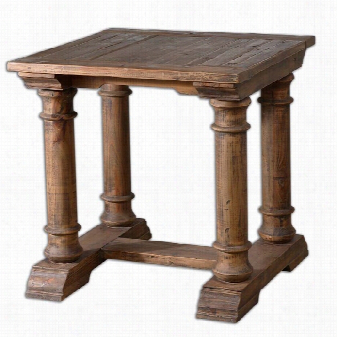 Utttermost Satjria Wooden End Table