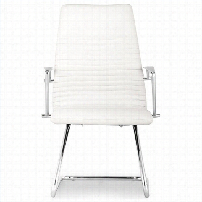 Zuo Lion Conference Guest Chair In White