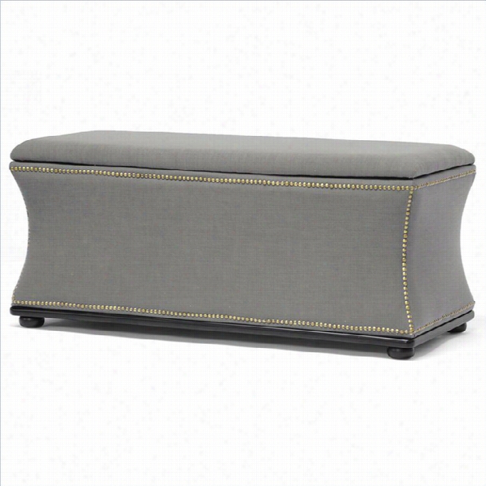 Baxtons Tdio Liverpool Storage Ottoman And Bench In Beige