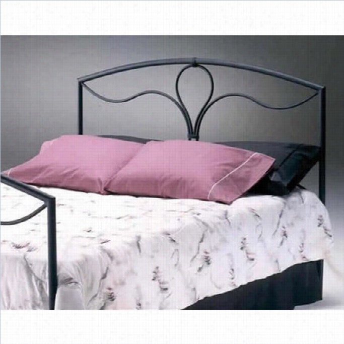 Bernards Spindle Headboard In Matte Black-full