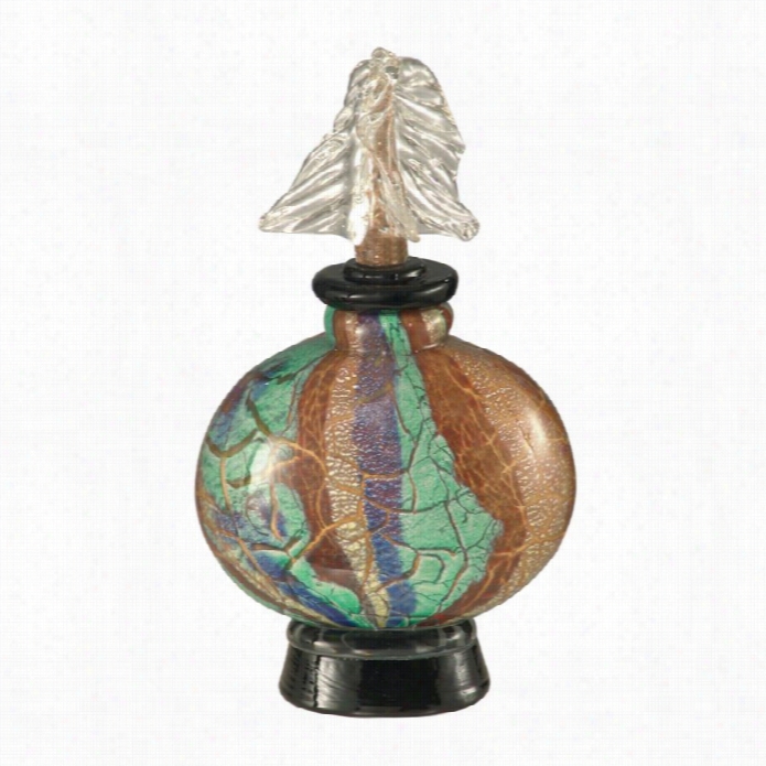 Dale Tiffany Crackle Perfume Bottle