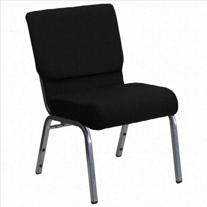 Flashfurniture Hercules Stacking Church Stackingchair In Black